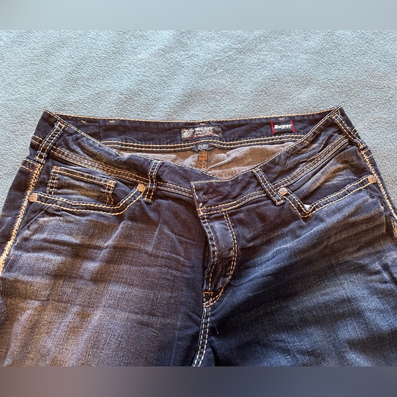 Silver jeans 18W. Suki mid rise slim bootcut - Picture 3 of 5